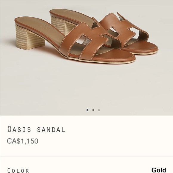 Hermes Oasis Sandal - Picture 2 of 3
